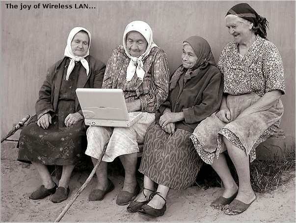Getting conected without wire...